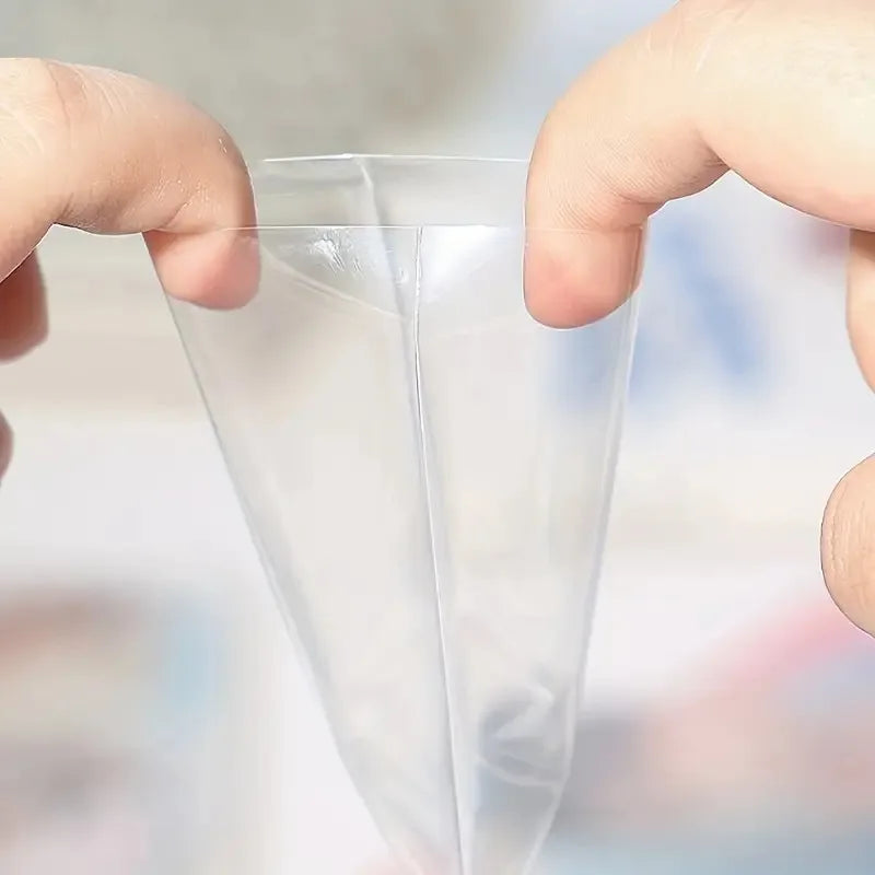 Premium Clear Plastic Card Sleeves - Durable PP Protection for Baseball, Gaming, and Collectible Cards, Scratch-Resistant