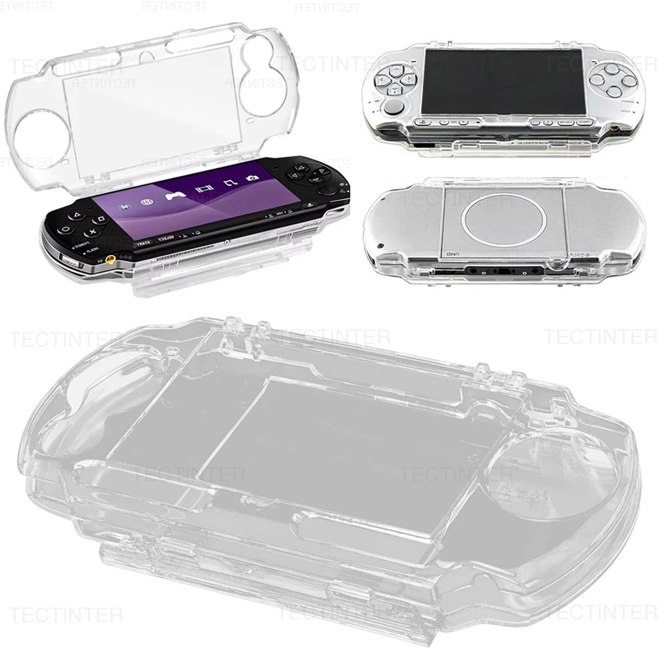 Transparent Clear Hard Cover Crystal Case PSP 2000/3000 Handheld Console Protective Shell for Sony PSP 2000 Gaming Accessories