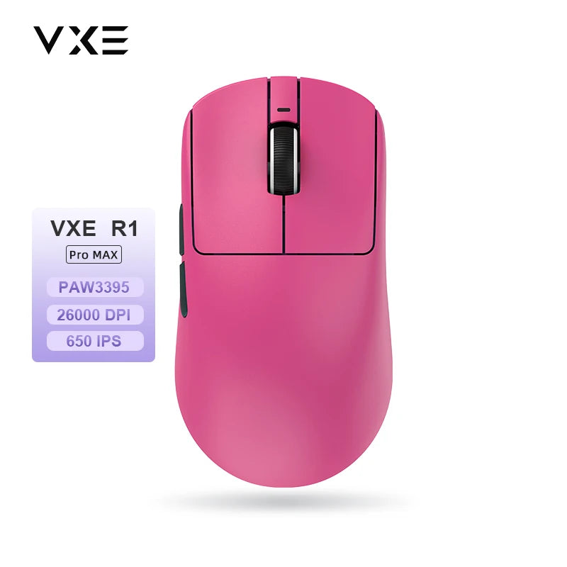 VGN VXE Dragonfly R1 Wireless Gaming Mouse with PAW3395 Sensor 52840 2KHz FPS Low Delay Intelligent Speed for Office And Gaming
