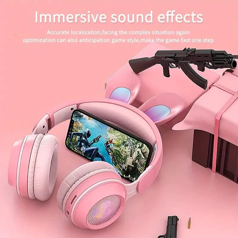 Bunny Beats RGB LED Kids Headphones