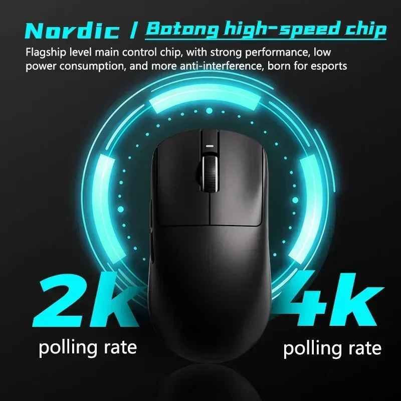 VGN VXE Dragonfly R1 Wireless Gaming Mouse with PAW3395 Sensor 52840 2KHz FPS Low Delay Intelligent Speed for Office And Gaming