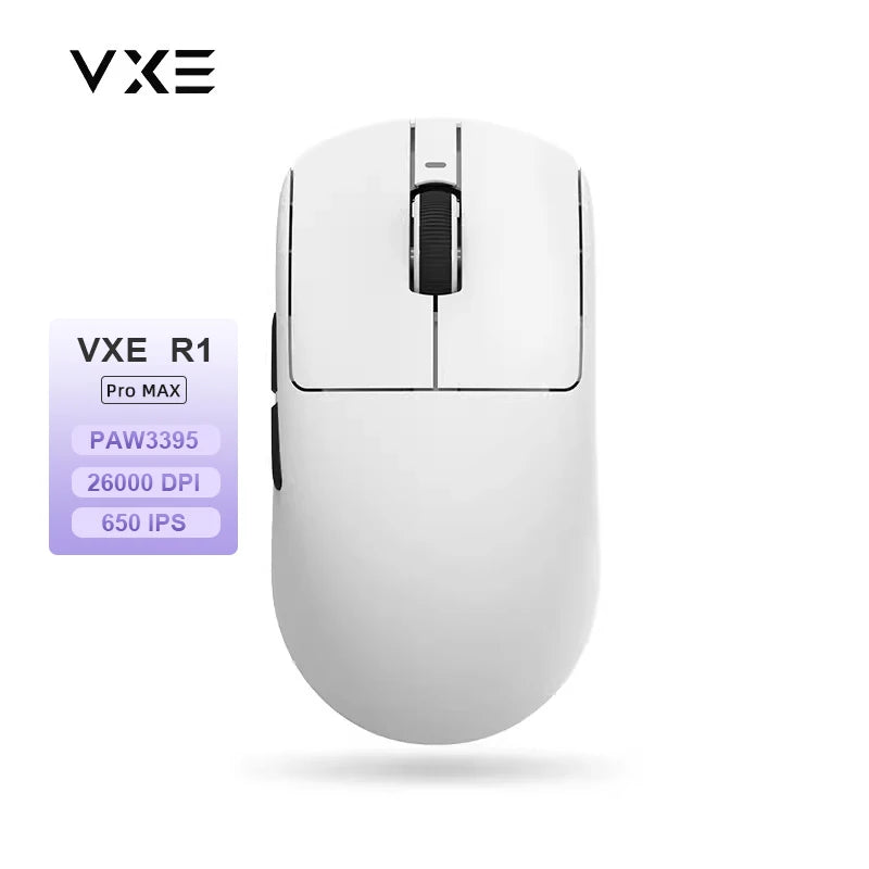 VGN VXE Dragonfly R1 Wireless Gaming Mouse with PAW3395 Sensor 52840 2KHz FPS Low Delay Intelligent Speed for Office And Gaming