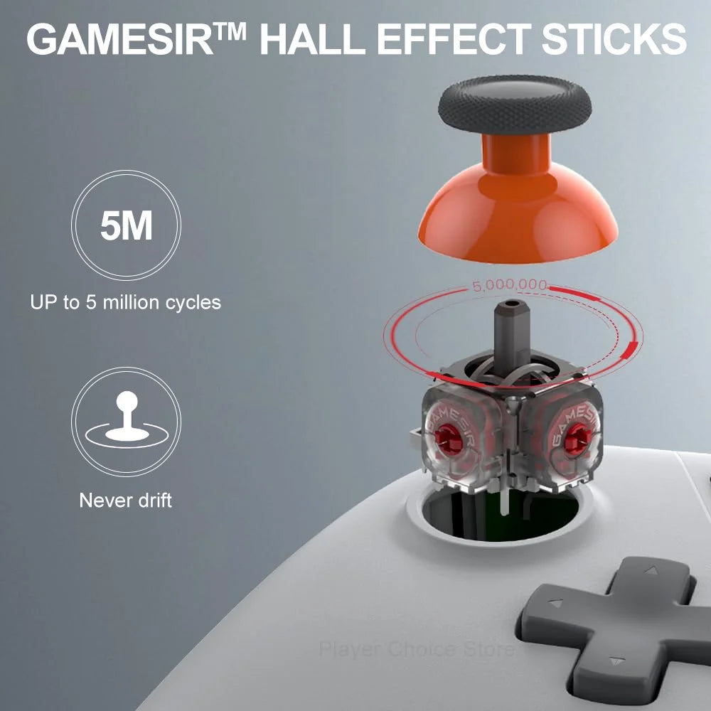GameSir Nova Lite Gamepads PC Switch 2 Gaming Controller for Nintendo Switch 2 Switch Steam iOS Android Hall Effect Josticks