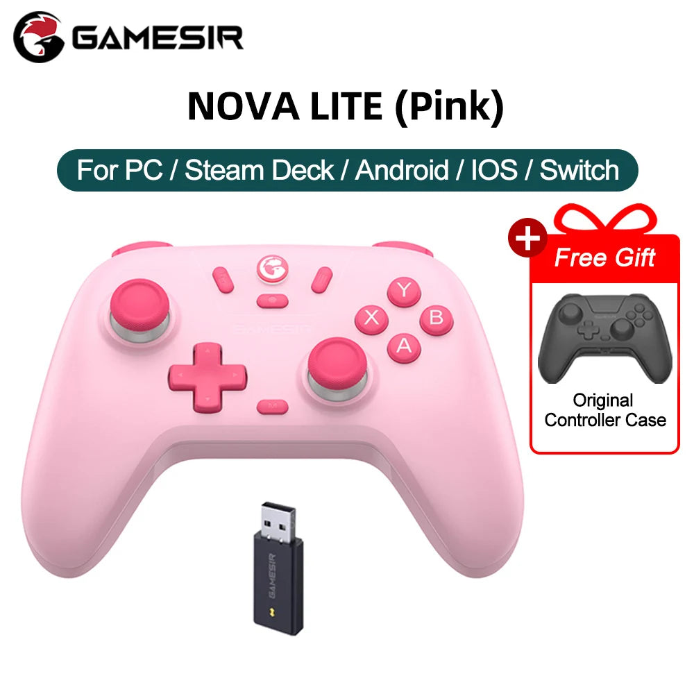 GameSir Nova Lite Gamepads PC Switch 2 Gaming Controller for Nintendo Switch 2 Switch Steam iOS Android Hall Effect Josticks