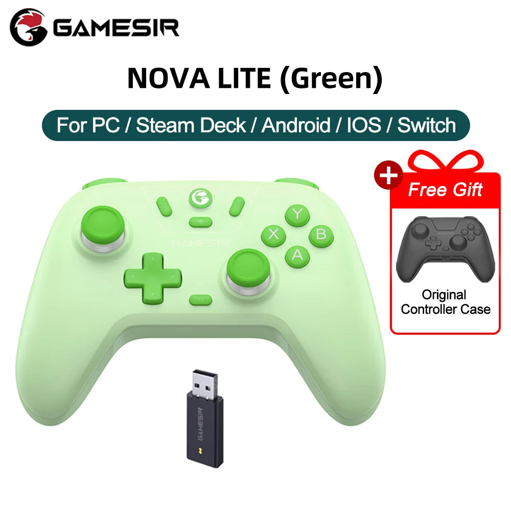 GameSir Nova Lite Gamepads PC Switch 2 Gaming Controller for Nintendo Switch 2 Switch Steam iOS Android Hall Effect Josticks