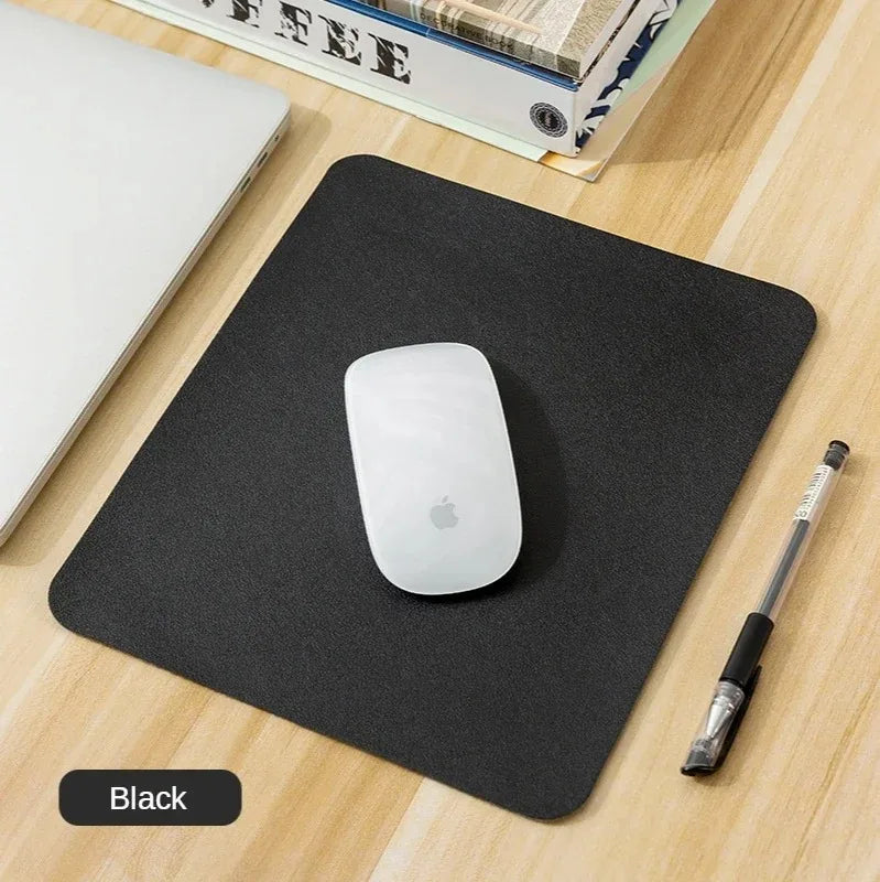 Small PU mouse pad Non-Slip Gaming Desktop Mouse Pad Waterproof Anti-Scratch Easy To Clean Mat For PC Laptop Desktop