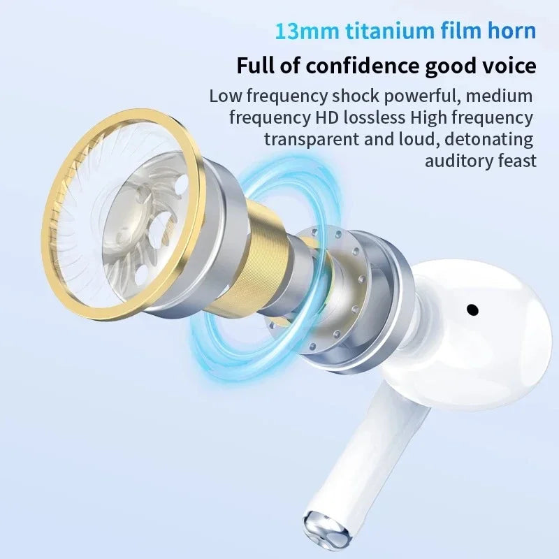 2025 New Air pro bluetooth earphones Bluetooth 5.3 auriculares Earbuds Gaming Headset For iPhone Apple Xiaomi Android phone