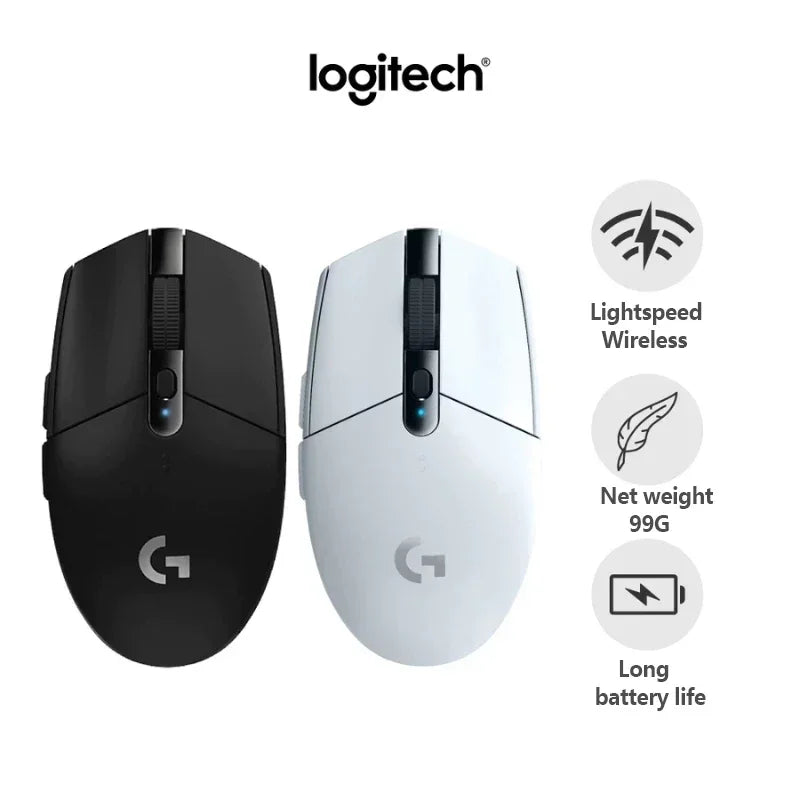 Original Logitech G304 Ligthspeed Wireless Gaming Mouse Hero 12K Sensor 12000DPl Compatible PC Mac