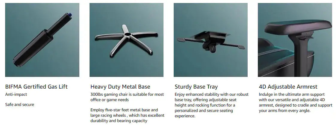 CyberFlex Pink Gaming Chair