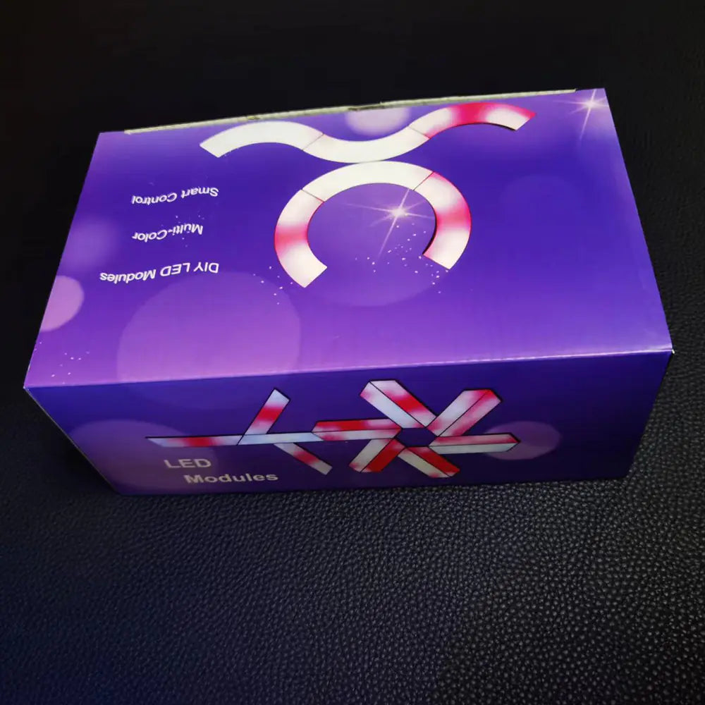 DIY Bluetooth App LED Wall Lamp for Gaming Decor