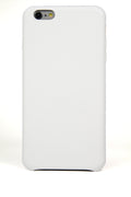 iPhone 6 Plus Case, White Leather