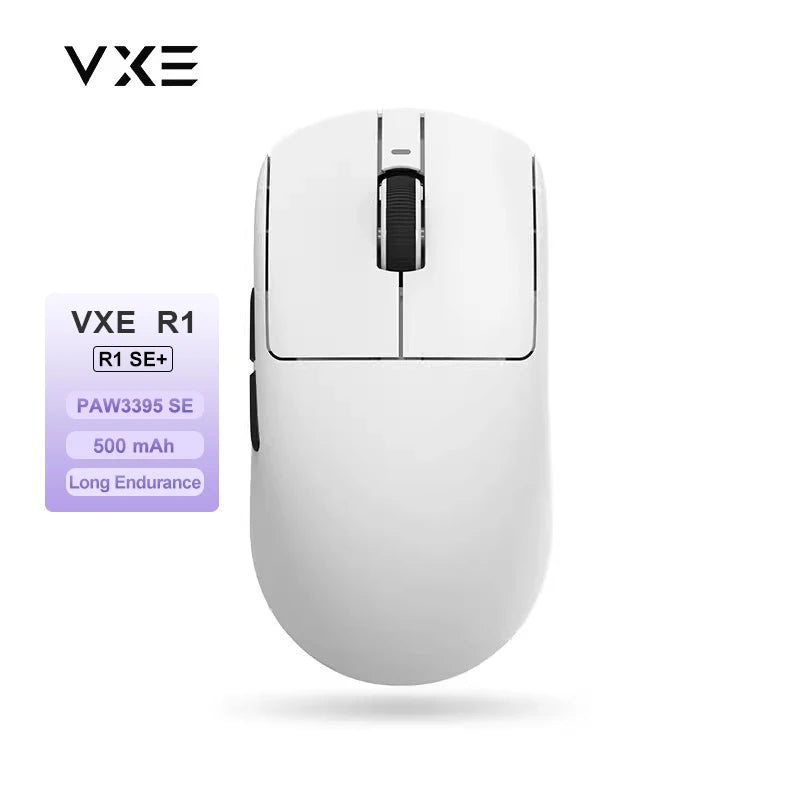 VGN VXE Dragonfly R1 Wireless Gaming Mouse with PAW3395 Sensor 52840 2KHz FPS Low Delay Intelligent Speed for Office And Gaming