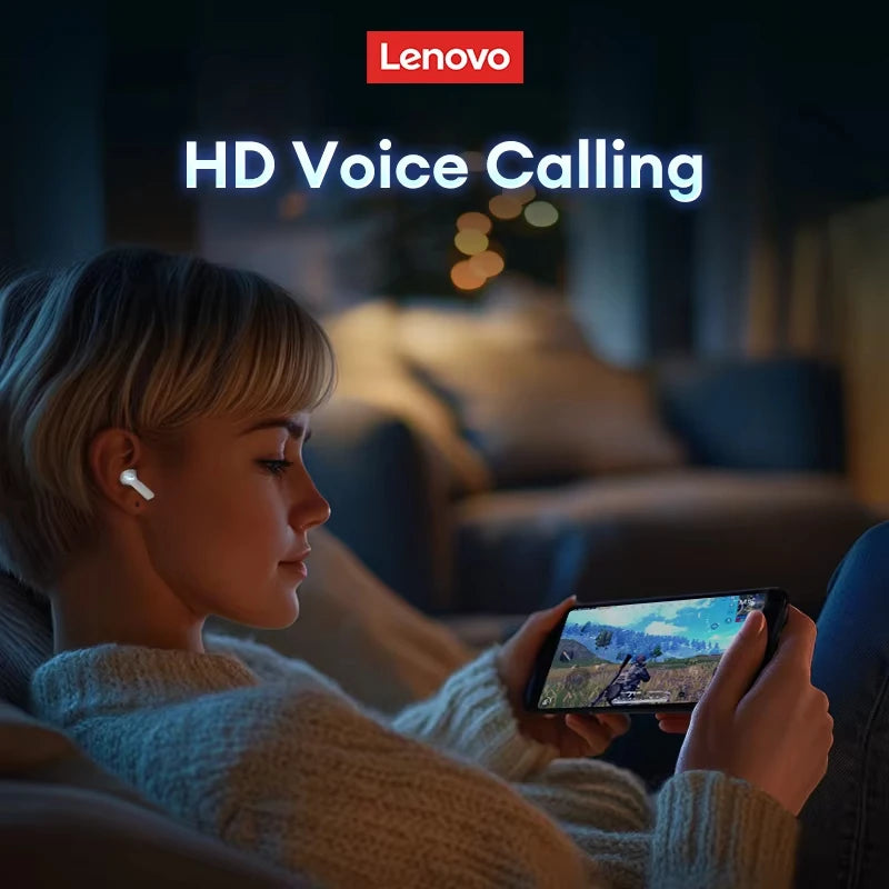 Lenovo XT53 Wireless Upgrade Bluetooth 5.4 Earphones Ultra Long Endurance Low Latency Gaming Headset LED Digital Display Earbuds