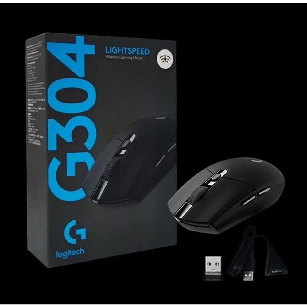 Original Logitech G304 Ligthspeed Wireless Gaming Mouse Hero 12K Sensor 12000DPl Compatible PC Mac