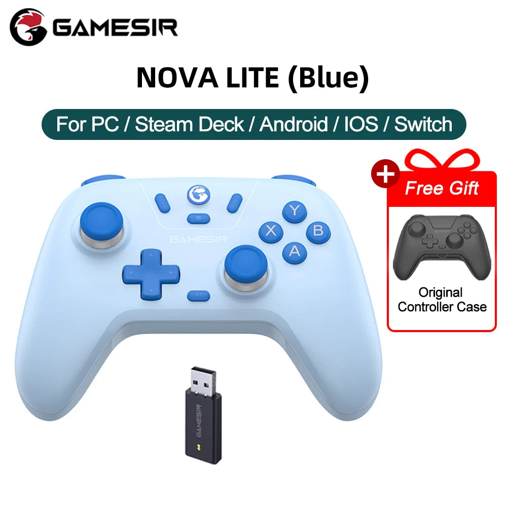 GameSir Nova Lite Gamepads PC Switch 2 Gaming Controller for Nintendo Switch 2 Switch Steam iOS Android Hall Effect Josticks