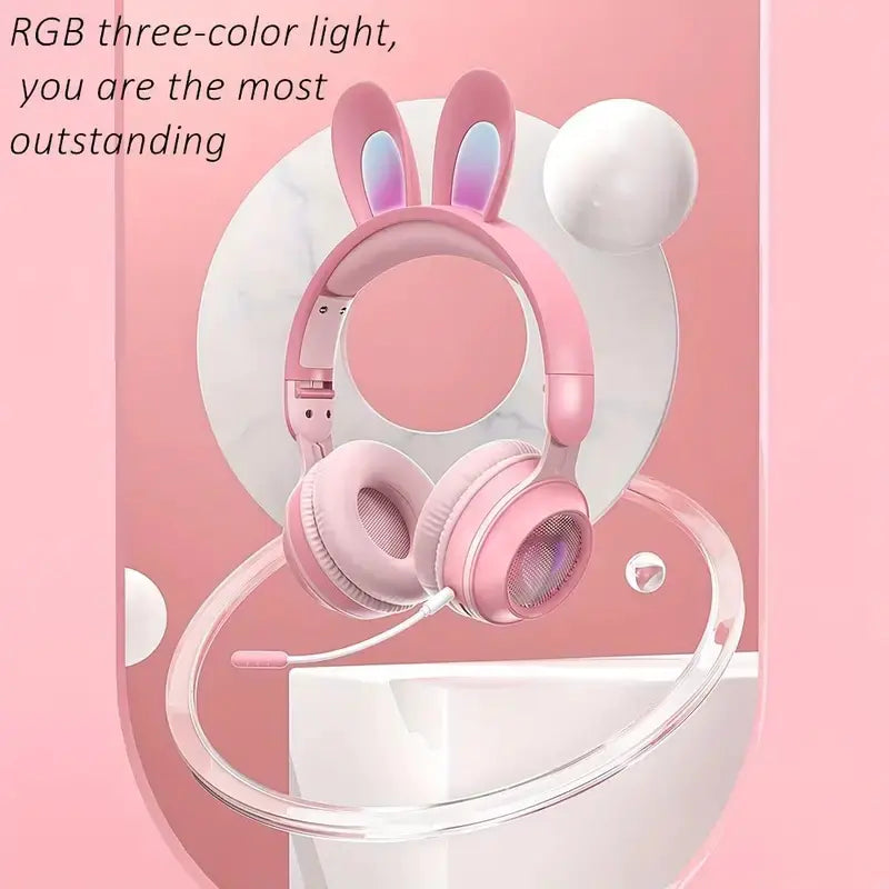 Bunny Beats RGB LED Kids Headphones