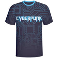 Circuit board Design Cyberpunk Gaming Shirts Wear Gaming Team