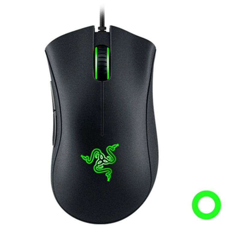 Razer DeathAdder Essential Wired Gaming Mouse Mice 6400DPI Optical Sensor 5 Independently Buttons For Laptop PC Gamer