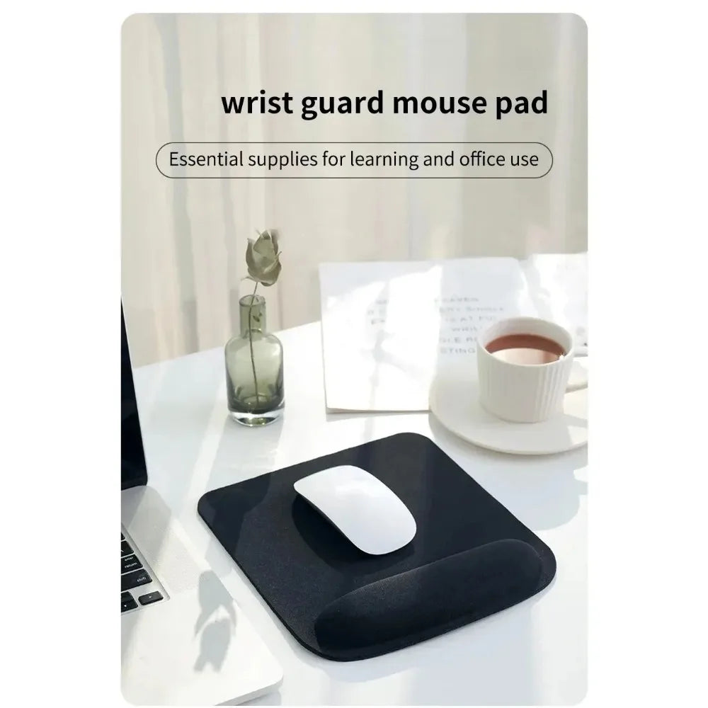 Computer game mouse pad, ergonomic mouse pad, wrist pad, solid-color comfortable mouse pad, office accessories