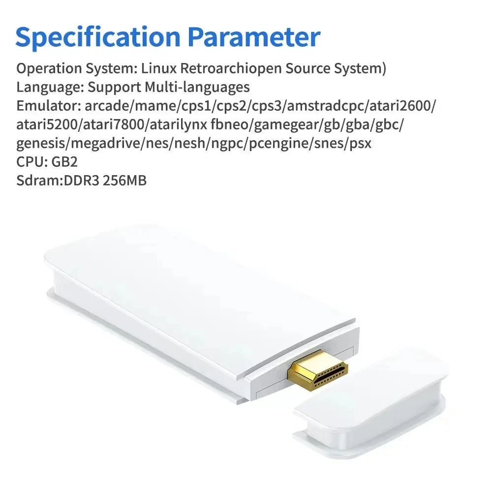 M15 retro game console 64GB 20000+gaming handheld game console wireless game version with built-in 20+emulator game stick 4K