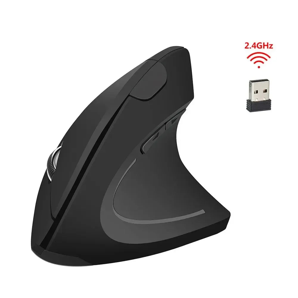 New Upgrade Ergonomic mouse 2.4G Right Hand Wireless Mouse For Laptop Tablet Universal Device Distance Transmission Gaming Mouse
