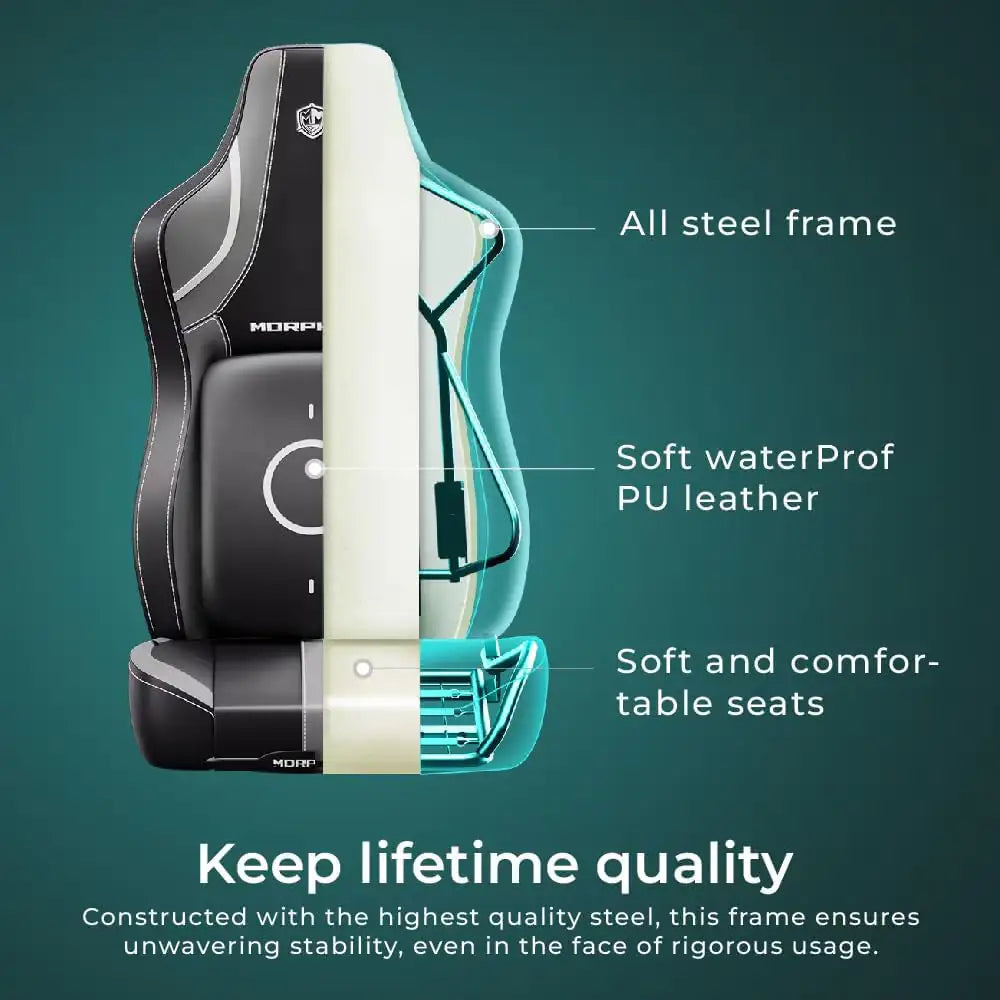 CyberFlex Pink Gaming Chair