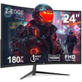 Z-Edge 24-inch Curved Gaming Monitor 180Hz Refresh Rate 1ms MPRT FHD 1080 Gaming Monitor R1650 Curved UG24 AMD Freesync Premium Display